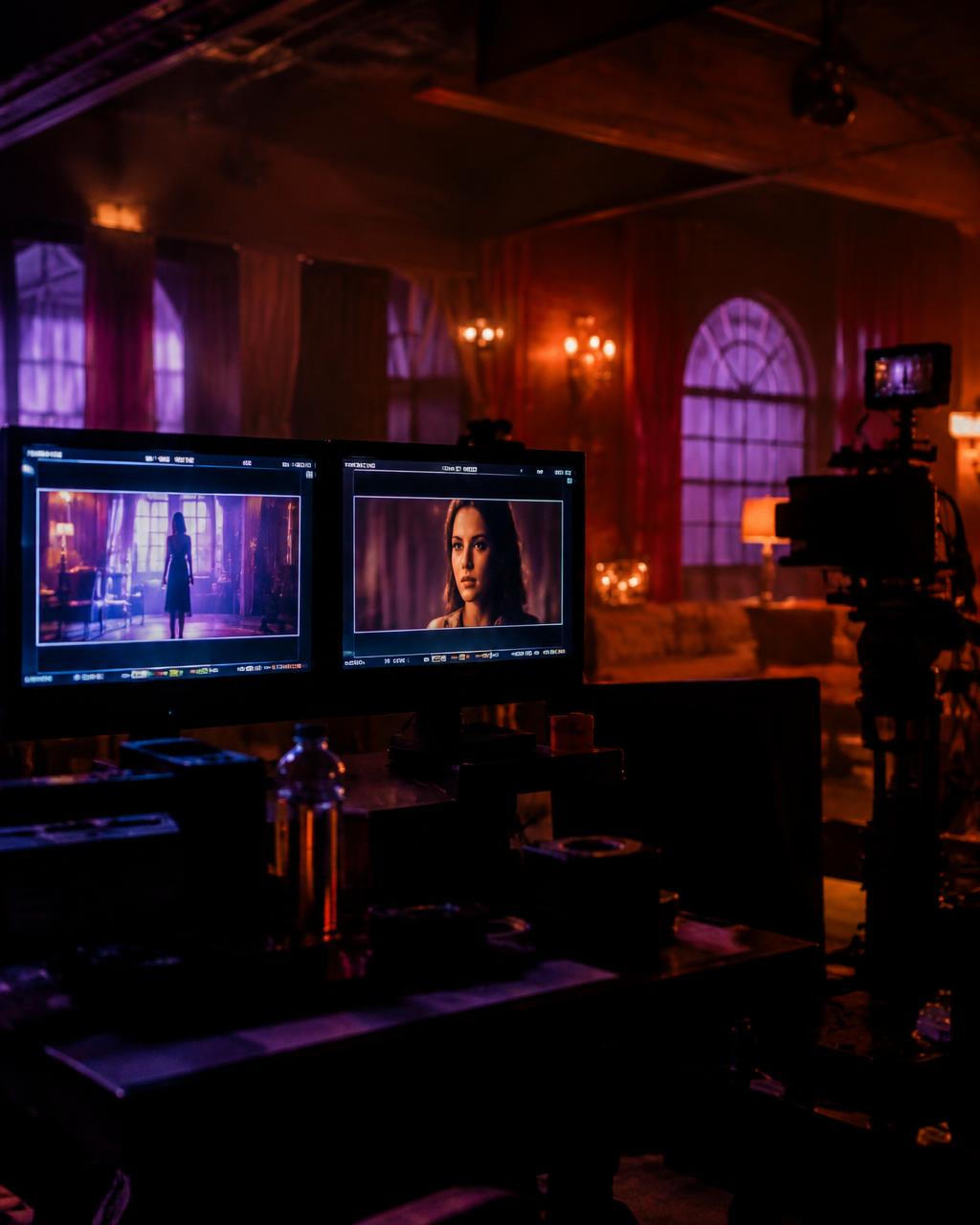 Inside the LoneLion Studios edit suite